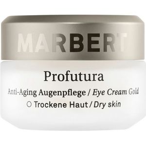Marbert Profutura Eye Cream Gold Dry Skin, voor dames, per stuk verpakt (1 x 15 ml)