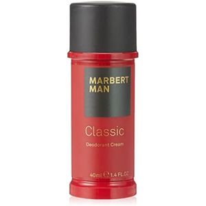 Marbert Classic Deodorant Cream voor heren, per stuk verpakt (1 x 40 ml)