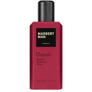 Marbert Classic homme/man, Natural Deodorantspray, per stuk verpakt (1 x 150 ml)