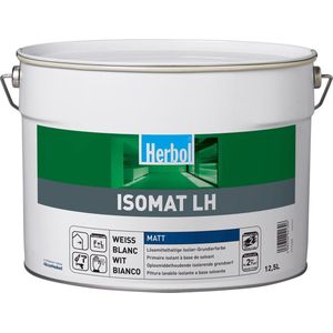Herbol IsoMat LH -De oplosmiddelhoudende renovatieverf met isolerende eigenschappen- 12.5l-MAT
