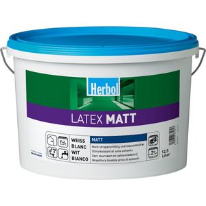 Herbol Latex Matt Wit 12,5L