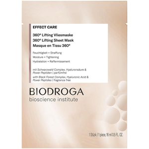 Biodroga - 360° Lifting Fleece Mask - Gezichtsmasker - Hydratatie - 1 stuk