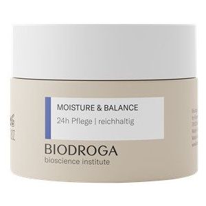 Biodroga - Moisture & Balance 24H Care Rich - Gezichtscrème - Hydraterend - 50ml