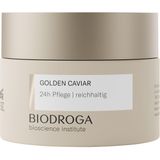 BIODROGA Bioscience Institute Golden Caviar 24 uur verzorging, 50 ml, luxe huidverzorging uit het Zwarte Woud voor droge en veeleisende huid, voedende, hydraterende huidverzorging