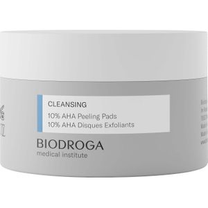 Biodroga - Cleansing Peeling Pads - 10% AHA - Geurvrij - 30 Stuks