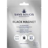 Sans Soucis - Black Magnet - Gezichtsmasker - Actieve Kool - 1 Stuk