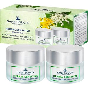 Sans Soucis Sensitive Care - Herbal Krauter Balsem Day 50ml + Johannis Creme Night Care 50ml