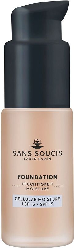 Sans Soucis - Cellular Moisture Foundation - 10 Sand Beige - Hyaluronzuur - SPF 15