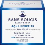 Sans Soucis Moisture - Aqua Benefits 24 Hour Rich Creme Dry Skin 50ml