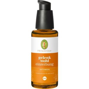 Primavera Gesundwohl Actief welzijn Goed voor de gewrichten – biologische massageolie 50 ml (€ 367,60 / 1 l)