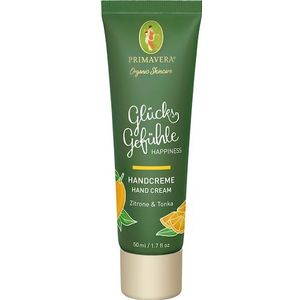 Primavera - Feelings of Happiness - Handcrème - 50 ml - Vochtinbrengend met Essentiële Oliën
