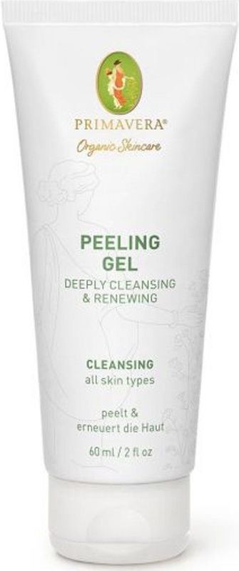 Primavera - Deeply Cleansing & Renewing - Gezichtscrub - Jojoba-Parels - Olijfsteenkorrels