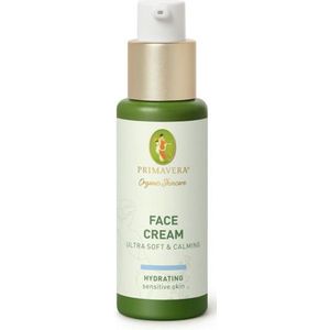 PRIMAVERA - Gezichtscrème - Ultrazacht - Kalmerend - Natuurlijke Ingrediënten