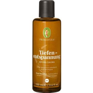 Primavera Aromatherapie Sauna Aroma Sauna diepe ontspanning biologisch 100 ml (€ 183,80 / 1 l)
