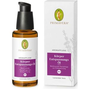 Primavera lichaamsontspanningsolie bio  50 ml |