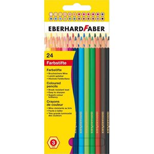 6 x Eberhard Faber Buntstifte hexagonal VE=24 Farben