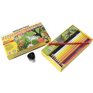 Eberhard Faber kleurpotloden - Colori - 36 stuks - met grafietpotlood en puntenslijper - EF-514838