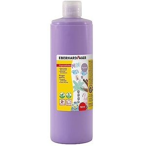 Eberhard Faber 578939 - Vingerverf EFA Colour, pastel lila, 750 ml, sneldrogend en afwasbaar