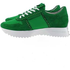 Kennel & Schmenger 18070 sneaker met strass groen, 36 / 3