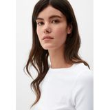 Dames - Longsleeve - Ribstructuur - Katoen - Casual Look