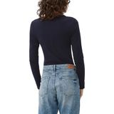 Longsleeve - Ribstructuur - Dames - Katoen - Casual Look