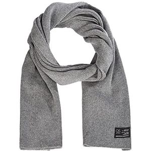 Q/S designed by Men's 2120558 sjaal, grijs, één maat