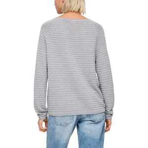 Q/ designed by - Pull - Vrouwen - 9400 GREY/BLACK