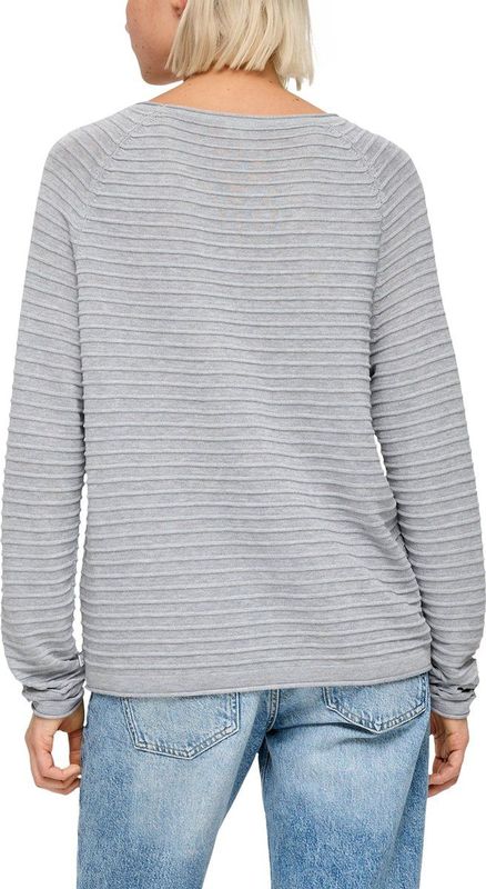 Q/ designed by - Pull - Vrouwen - 9400 GREY/BLACK