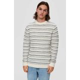 Q/S By S.Oliver Gestreepte Trui Ecru