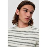 Q/S By S.Oliver Gestreepte Trui Ecru