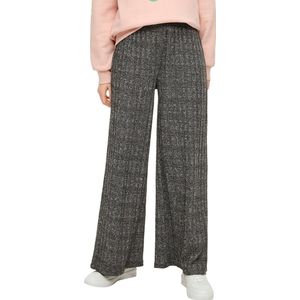 Qs Women-Broek--9898 GREY/BLACK-Maat 40