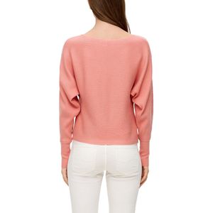 Sweater - Lange Vleermuismouwen - Geribbelde Structuur - Loose Fit