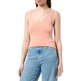 QS - T-shirt - Ronde Hals - Mouwloos - Slim Fit