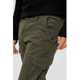 Q/S By S.Oliver Slim Fit Cargo Broek Donkergroen