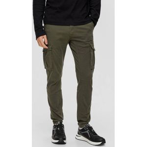 Q/S By S.Oliver Slim Fit Cargo Broek Donkergroen