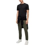 QS - Shirt - Wit - Jersey - Ronde Hals, Kwartmouw, Normale Pasvorm