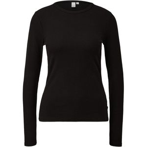 Longsleeve - Ribstructuur - Zacht - Katoen/Elastan