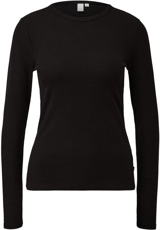 Longsleeve - Ribstructuur - Zacht - Katoen/Elastan