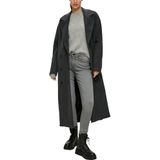 Jeans - Grey - Slim Fit - Riemlussen - Patches - Achterzakken - Ritssluiting