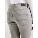 Jeans - Grey - Slim Fit - Riemlussen - Patches - Achterzakken - Ritssluiting