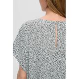 Blouse - Bloemenprint - Viscose - Gevoerde Zoom - Oversized