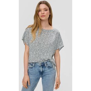 Blouse - Bloemenprint - Viscose - Gevoerde Zoom - Oversized