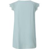 Blouse - Mouwloze Blouse - Broderie Anglaise