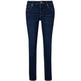 Jeans - Catie - Jeans - Effen - Slimfit, Mid Waist, Denim, 5-Pocket Style