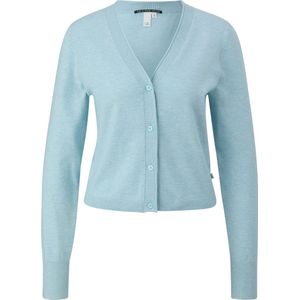 Qs Women-Cardigan 61W0 BLUE GREEN