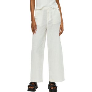 QS Dames culotte van linnenmix, Crème 0200, 38