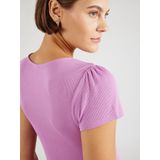 QS by s.Oliver - T-shirt - Zwart - Mix van Modal en Elastaan