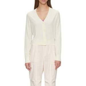 Qs Women-Cardigan--0400 WHITE-Maat XL