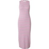 QS by s.Oliver - Midi-jurk - Zwart - Katoen - Mouwloos Design