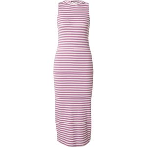 QS by s.Oliver - Midi-jurk - Zwart - Katoen - Mouwloos Design